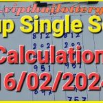 3D Thai Lottery Final Chance Chart Calculation Routine 16-02-24