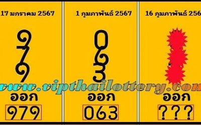 Thai Lottery Sure HTF 100% Direct Win Number 16.02.2024