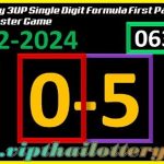 Thai lottery 3UP Single Digit Formula First Paper 16-02-2024