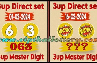 Thailand Lottery Master Digit Direct Formula Today Result 16.02.2024