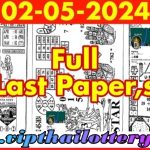 GLO Thai Lottery Full Last Paper Bangkok Tips 02-05-2024