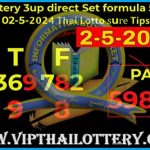 Thai Lottery Sure Tips 3up Direct 598 Pass Formula 02-05-2024