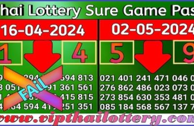 Thai Lotto 3up Direct Set Non Miss Sure Game Tip 02 May 2567