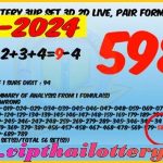 Thailand Lottery Result 3D VIP Open Pair Win Formula 02/5/2024