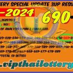 Thai Lottery 3UP Non Miss Formula Special Update 01-6-2024