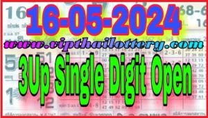 Thai Lottery Down Cut Total Game Last Chance 16-5-2024
