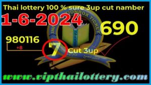 Thai Lotto Vip 100% Sure Cut Pass Number 1st June 2024