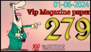 Thailand Lottery 3up Single 100% Sure Win Tips 01-06-2024