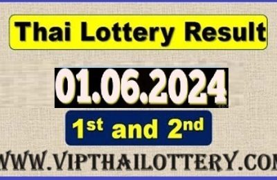 Thailand Lottery Results Today Live 1st June 2024