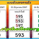 3D Thailand Lottery 3up Formula Pair Last Result 16/06/2657