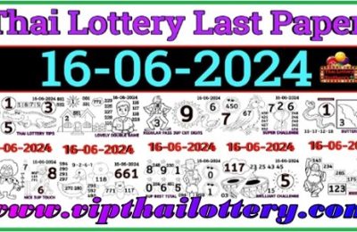 GLO Thai Government Lottery Final Magazine Last Papers 16-6-2024