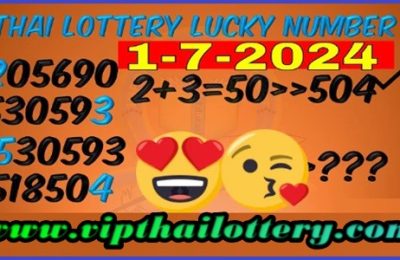 GLO Thai Lottery VIP Final Winning Lucky Number Tips 01-07-2024