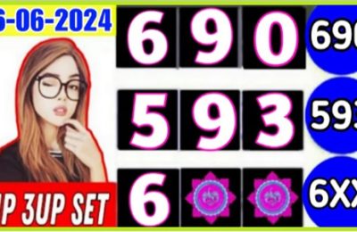 Thai Lottery Vip Single Set With jora Rotten Formula 16.6.2024