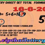 Thai Lotto Direct Pair Set Open Total Routen Formula 16.6.2024