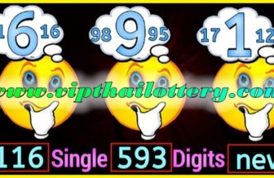 Thai lottery non miss cut digit total win game 16/06/24
