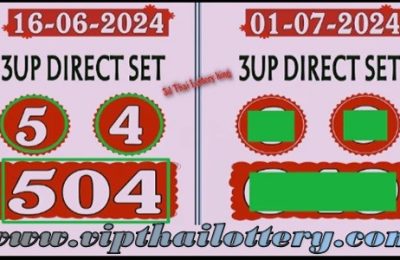 Thailand Lottery HTF Direct Set Total Win Tricks 01 July 2024