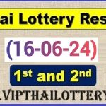 Thailand Lottery Results Today Live 16th June 2024