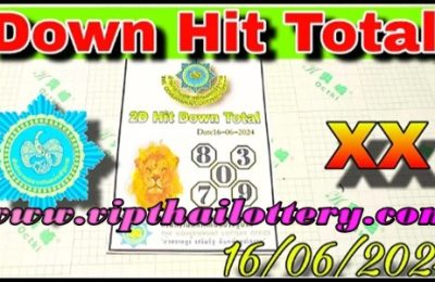 Thailand Lotto Open Game Down Hit Total Win Tips 16/6/224