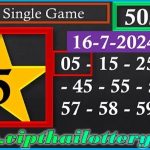 Thai Lottery 3up Single Game VIP Sure Digit 16 December 2024