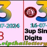 Thai Lottery 3up Pair Down Single Digit Open 16/7/2024