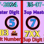 Thailand Lottery Master Digit Number Total Win Tass 16/7/2024