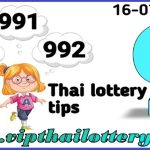 Thailand Lottery Master Pair Final Tips Down Touch Open 16.7.2024