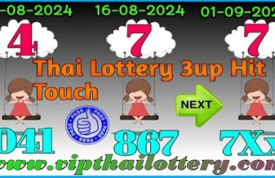 Thai Lottery 3up Hit Touch Single Digit Tips 01/09/2024