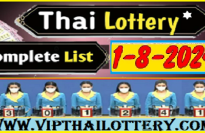 Thai Lottery Online Complete List Full Result Chart 01-08-2024