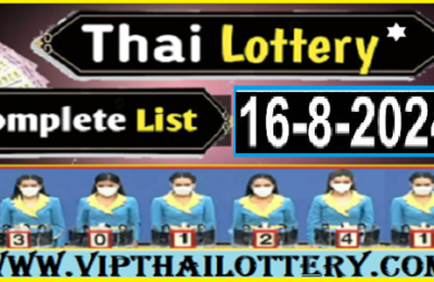 Thai Lottery Online Complete List Full Result Chart 16-08-2567