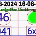 Thailand Lottery 3D Touch and Pair Vip New Tips 16.8.2024