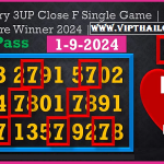 Thailand Lotto Close Final Single Game Winner 01 September 2024