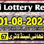 Thailand Lotto Result First Prize Mega Jackpot 01.08.2024