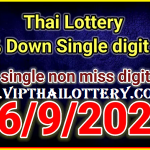 Thai Lottery Down Single Non Miss Digit Open 16-09-2024