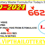 Thailand Lottery Master Formula Today Results 1st October 2024