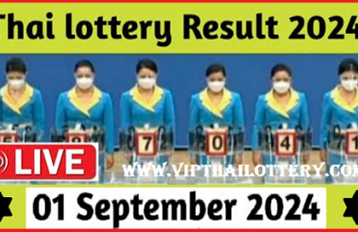 Thailand Lottery Today Live Result 01 September 2024