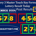 Thailand Lottery Today Master Touch Key Formula 16-09-2024