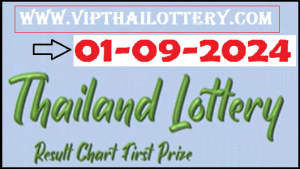 Thailnd Lottery First Prize Result Chart 01-09-2024