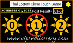 Thai Lottery Close Touch Game Prime Digit 1st November 2024