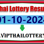 Thai Lottery Result Official Update Online 01-10-2024