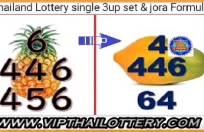 Thai Lottery Single Set With Jora Rotten Formula 01-11-2024