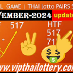 Thai Lotto Final Game HTF Pairs Set 01 November 2024