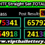 Thailand Lottery HTF Straight Set Total Pass 16-10-2567