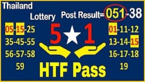 Thailand National Lotto HTF Pair Vip 3d Set 01 November 2024