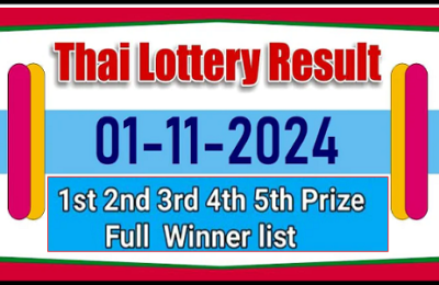 Thai Lottery Result Live Full Winner List Prize 01-11-2024