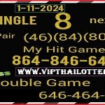 Thai Lottery Single Pair Hit Double Game 16-11-2024