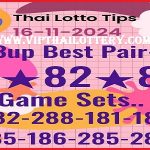 Thai Lotto Tips Best Pair Game Sets 16th November 2024