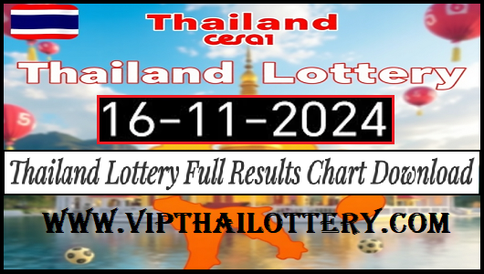 Thailand Lottery Full Results Chart Download 16-11-2024