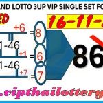 Thailand Lotto 3up Vip Single Set Formula Updated 16-11-2024