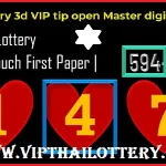 Thai Lottery 3d Vip Tip Open Master Digit Formula 01-03-2025