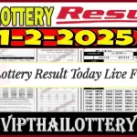 Check Thai 3d Lottery Result Today Live First Prize 01-02-2025